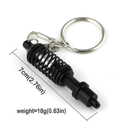 Shock Absorber Keychain Key Ring Holder(Blue) - Key Rings by buy2fix | Online Shopping UK | buy2fix