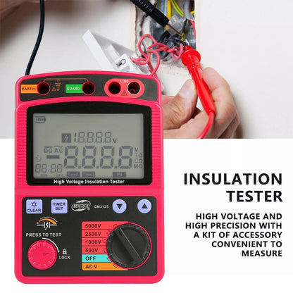 BENETECH GM3125 High Voltage Insulation Tester Resistance Tester - Consumer Electronics by BENETECH | Online Shopping UK | buy2fix