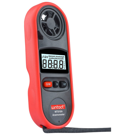 Wintact WT816A Digital Electronic Thermometer Anemometer by Wintact