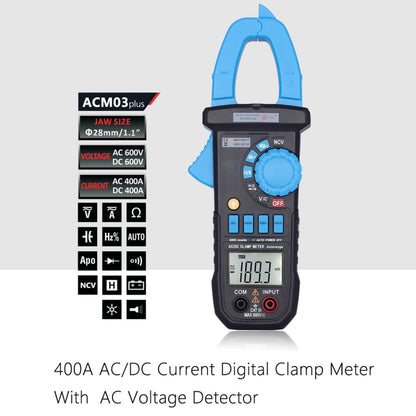 BSIDE ACM03 Plus 400A  AC / DC Clamp Meter - Consumer Electronics by BSIDE | Online Shopping UK | buy2fix