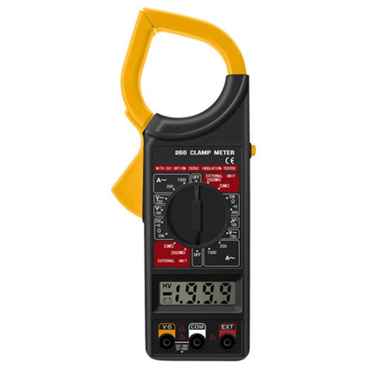 ANENG 266X Automatic High-Precision Clamp Multimeter with Buzzer (Yellow) by ANENG