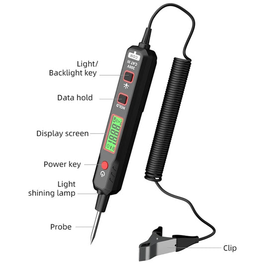 HABOTEST HT86A Car Digital Display Circuit Test Pen by HABOTEST