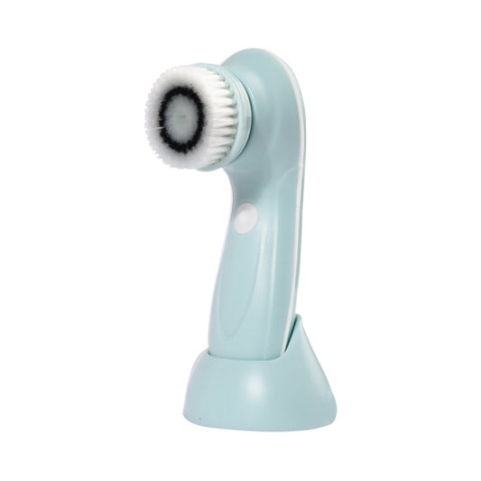 6 in 1 USB Charging Electronic Cleaning Face Beauty Instrument Pores Nose Blackhead Facial Cleansing Brush(Blue) by buy2fix