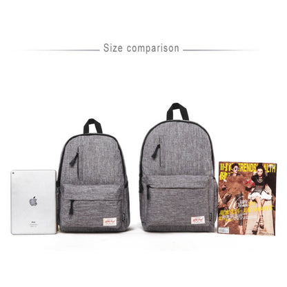 Universal Multi-Function Canvas Laptop Computer Shoulders Bag Leisurely Backpack Students Bag, Big Size: 42x29x13cm, For 15.6 inch and Below Macbook, Samsung, Lenovo, Sony, DELL Alienware, CHUWI, ASUS, HP(Magenta) - Backpack by buy2fix | Online Shopping UK | buy2fix