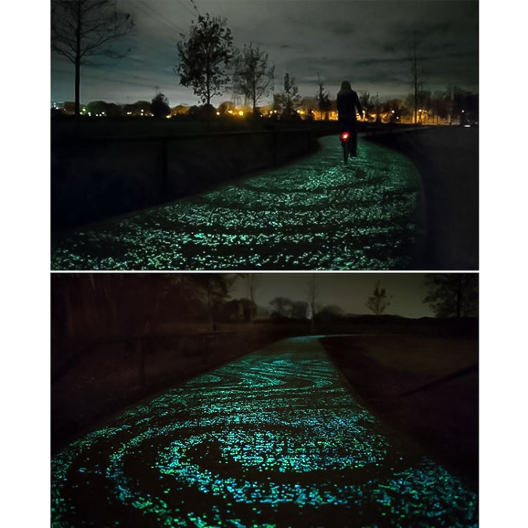 100 PCS Glow in The Dark Garden Pebbles for Walkways & Decoration and Plants Luminous Stones(White) - Home & Garden by buy2fix | Online Shopping UK | buy2fix