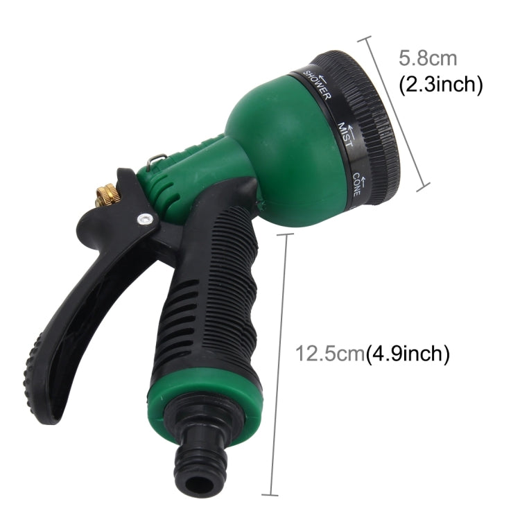 8 Function Garden Water Gun Multifunctional Spray Gun Gardening Spray Gun Watering Guns - Watering & Irrigation by buy2fix | Online Shopping UK | buy2fix