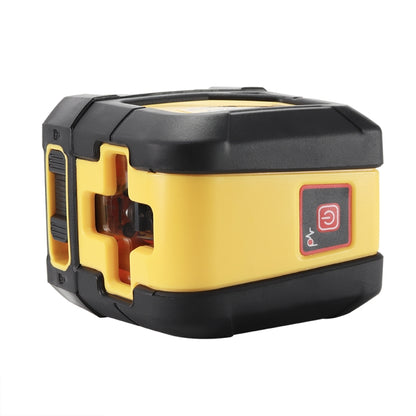 SNDWAY SW-311R Laser Level Covering Walls and Floors 2 Line Red Beam IP54 Water / Dust-proof(Yellow) - Consumer Electronics by SNDWAY | Online Shopping UK | buy2fix