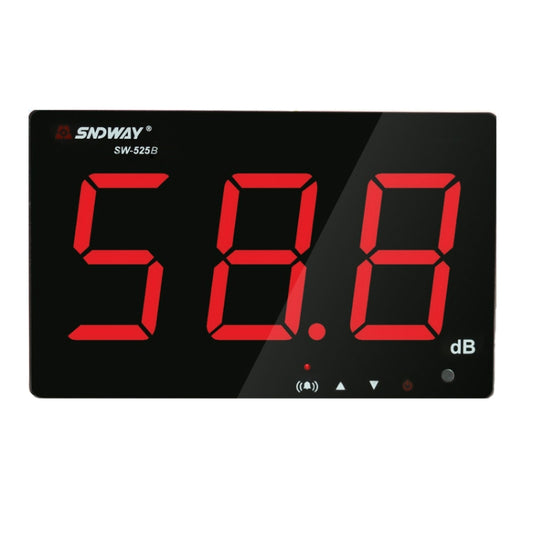 SNDWAY SW525B Wall-mounted DB Sound Level Meter Noise Tester with USB Data Storage Transfer & USB Communication by SNDWAY