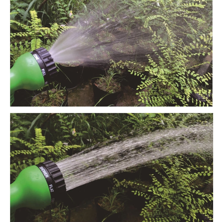 50FT Garden Watering 3 Times Telescopic Pipe Magic Flexible Garden Hose Expandable Watering Hose with Plastic Hoses Telescopic Pipe with Spray Gun, Random Color Delivery - Watering & Irrigation by buy2fix | Online Shopping UK | buy2fix