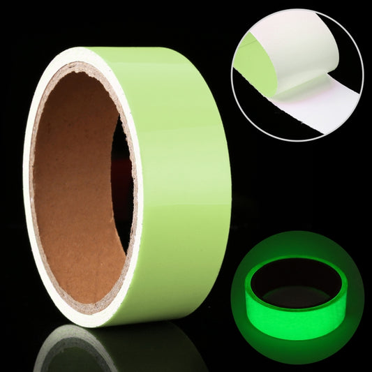 Luminous Tape Glow In Dark Wall Sticker Luminous Photoluminescent Tape Stage Home Decoration, Size: 3cm x 3m(Green Light) - Sticker by buy2fix | Online Shopping UK | buy2fix