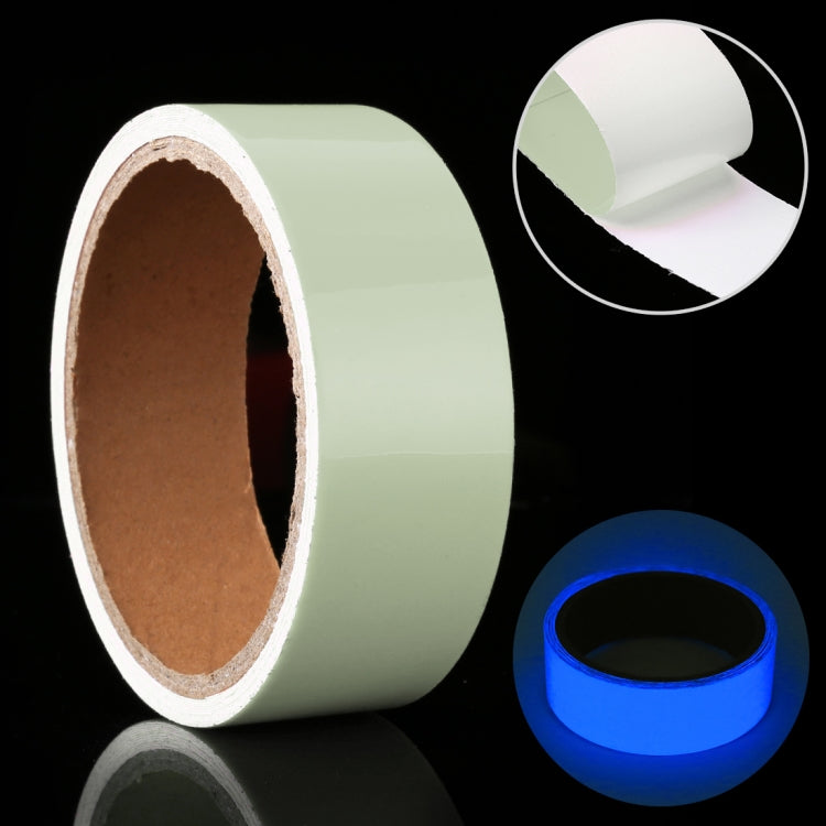 Luminous Tape Green Glow In Dark Wall Sticker Luminous Photoluminescent Tape Stage Home Decoration, Size: 3cm x 3m(Blue Light) - Sticker by buy2fix | Online Shopping UK | buy2fix