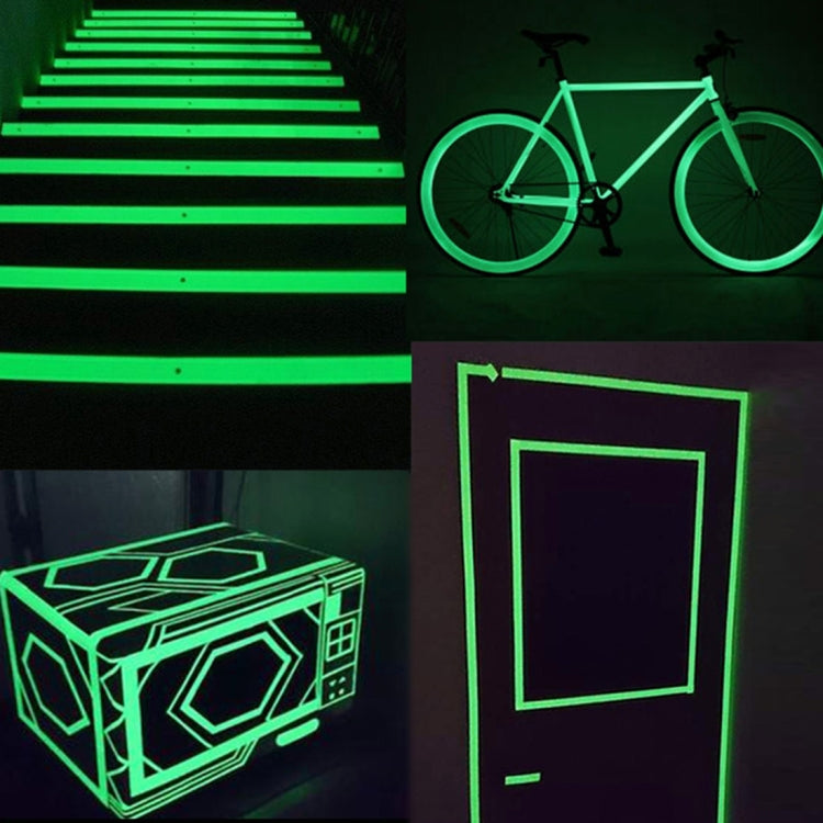 Luminous Tape Green Glow In Dark Wall Sticker Luminous Photoluminescent Tape Stage Home Decoration, Size: 3cm x 3m(Yellow Light) - Sticker by buy2fix | Online Shopping UK | buy2fix