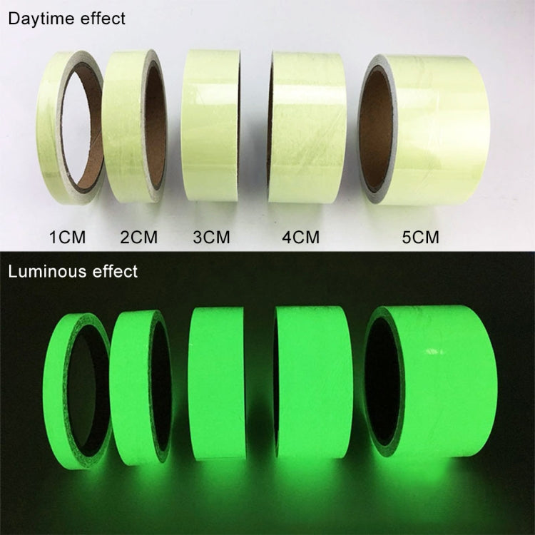 Luminous Tape Green Glow In Dark Wall Sticker Luminous Photoluminescent Tape Stage Home Decoration, Size: 1cm x 10m(Green Light) - Sticker by buy2fix | Online Shopping UK | buy2fix