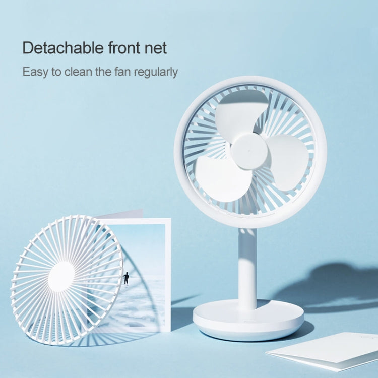 Original Xiaomi Youpin SOLOVE USB Charging Desktop Electric Fan Dormitory Office Mini Fan, with 3 Speed Control(Pink) - Consumer Electronics by Xiaomi | Online Shopping UK | buy2fix