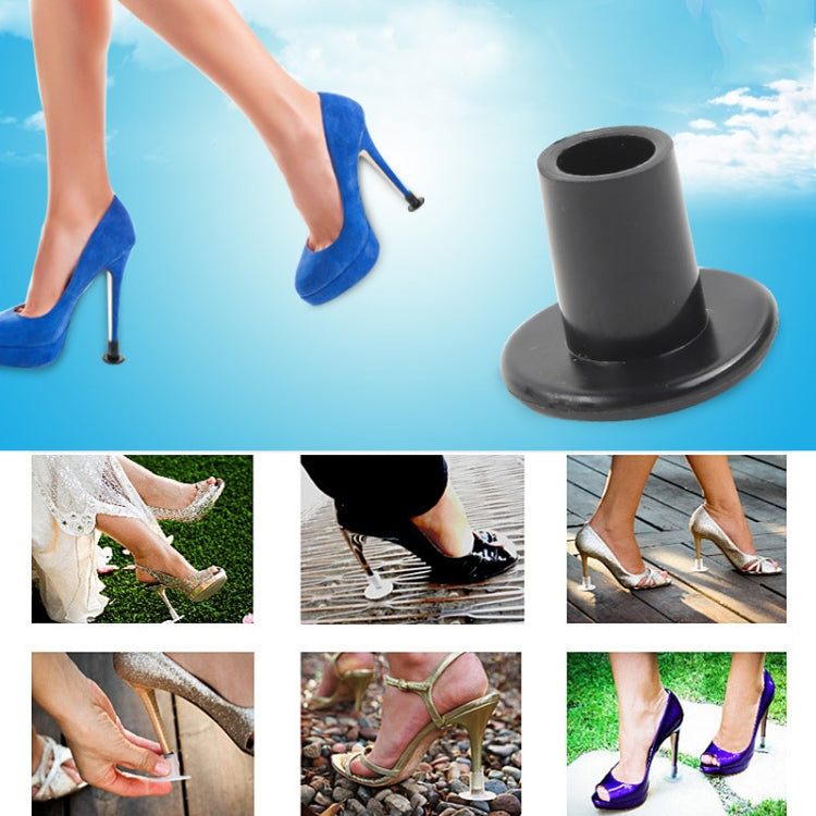 5 Pairs Non-slip Wear-resistant Increase Shoes High Stiletto Heel Protector Caps, Random Color Delivery - Outdoor & Sports by buy2fix | Online Shopping UK | buy2fix