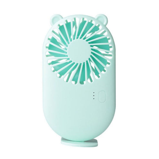 Portable Mini USB Charging Pocket Fan with 3 Speed Control (Green)