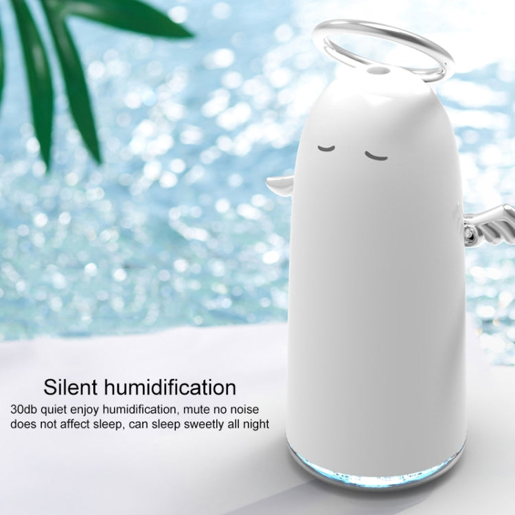 TSHM0 Mini Angel Atomizing Humidifier with Colorful Night Lights, Water Tank Capacity: 230mL (Gold) - Home & Garden by buy2fix | Online Shopping UK | buy2fix