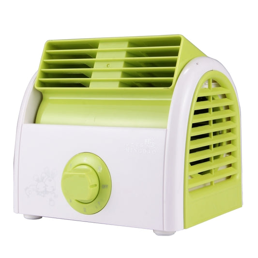 30W Turbine No Blade Mini Desktop Mute Fan for Dormitory / Bedroom / Living Room / Office, 3 Kinds Speed Modes, AC 220V(Green) by buy2fix