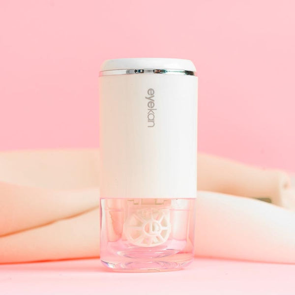 Eyekan HL-988 Ultrasonic Automatic Cleaner Beauty Lens Electric Cleaning Instrument(White) by buy2fix