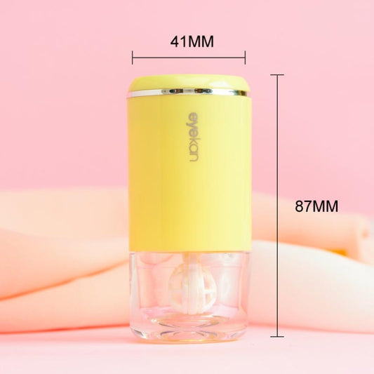 Eyekan HL-988 Ultrasonic Automatic Cleaner Beauty Lens Electric Cleaning Instrument(Yellow) by buy2fix