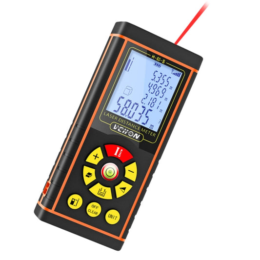 VCHON 100m Handheld Rechargeable Voice Laser Rangefinder High Precision Infrared Room Measuring Instrument Electronic Laser Ruler - Consumer Electronics by buy2fix | Online Shopping UK | buy2fix