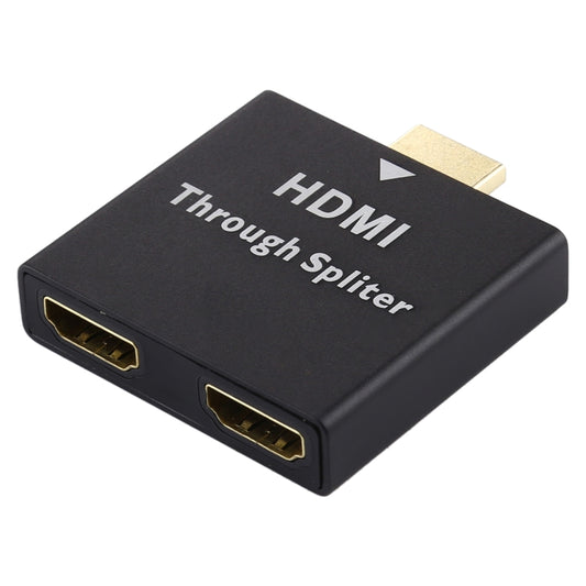 1 to 2 HDMI Aluminium Alloy Through Spliter by buy2fix