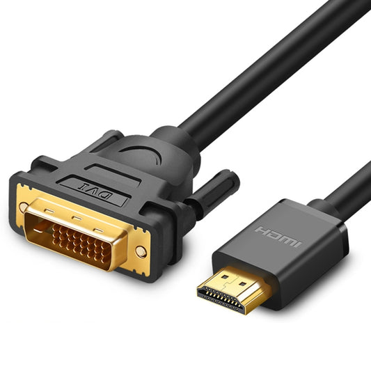 UGREEN DVI D(24+1) Male to HDMI Male HD 2K Two-way Interchanging Line,Length: 3m by UGREEN
