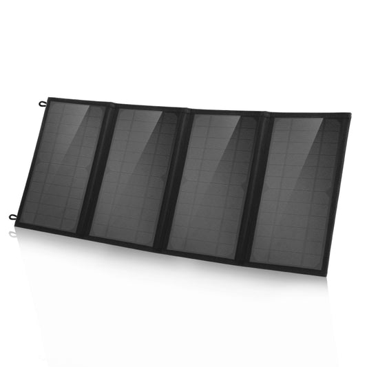 HAWEEL 24W 4 Panels Foldable Solar Panel Charger Bag with 5V / 3.1A Max Dual USB Ports, Support QC3.0 and AFC by HAWEEL