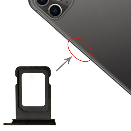 SIM-Kartenfach für iPhone 11 Pro / 11 Pro Max (Space Grau)