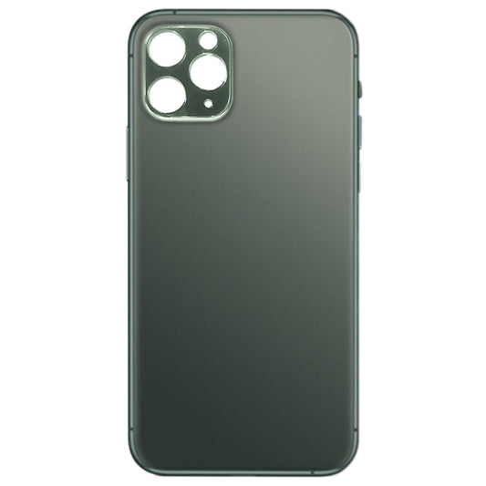 Back Battery Cover Glass Panel for iPhone 11 Pro(Green) by buy2fix