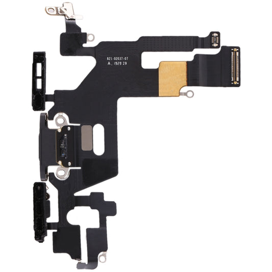 Charging Port Flex Cable for iPhone 11(Black) by buy2fix