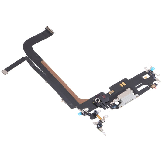 Original Charging Port Flex Cable for iPhone 13 Pro Max(White) by buy2fix