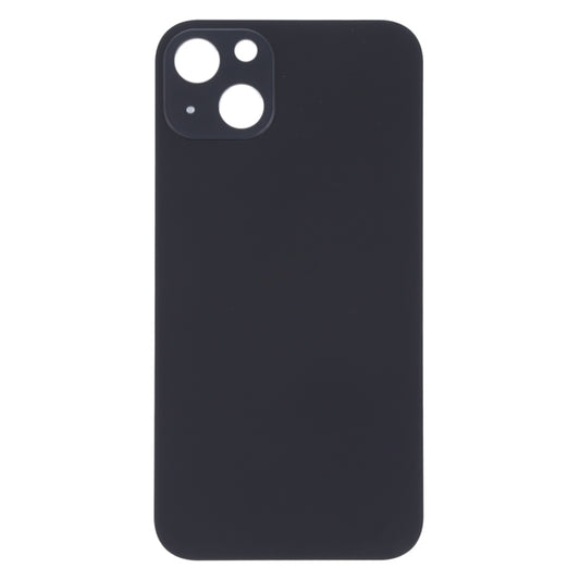 Easy Replacement Big Camera Hole Glass Back Battery Cover for iPhone 13(Black) by buy2fix