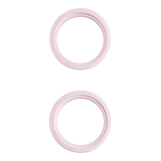 2 STÜCKE Rückfahrkamera Glaslinse Metall Außenschutz Hoop Ring für iPhone 13 mini (Gold)