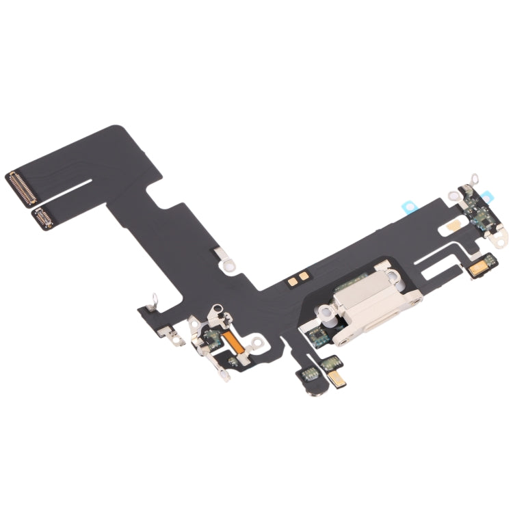For iPhone 13 Charging Port Flex Cable (White) - Repair & Spare Parts by buy2fix | Online Shopping UK | buy2fix