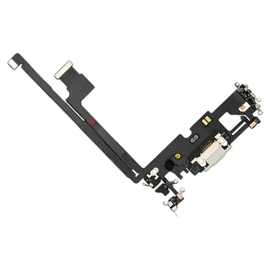 Original Charging Port Flex Cable for iPhone 12 Pro Max(White) by buy2fix