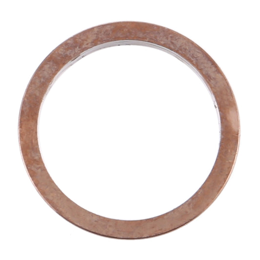 3 PCS Rear Camera Glass Lens Metal Protector Hoop Ring for iPhone 12 Pro Max(Gold) by buy2fix