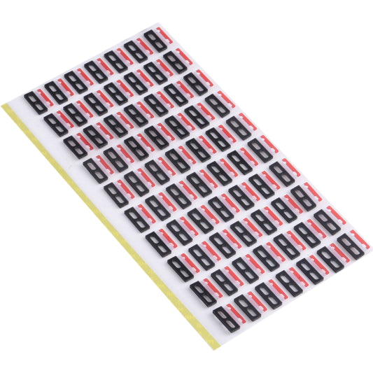 100 PCS Speaker Ringer Buzzer Dustproof Sponge Foam Pads for iPhone 12 Pro Max by buy2fix