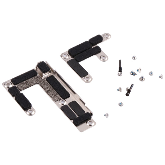 LCD Battery Iron Sheet Cover Set With Sticker + Screws for iPhone 12 Pro Max by buy2fix