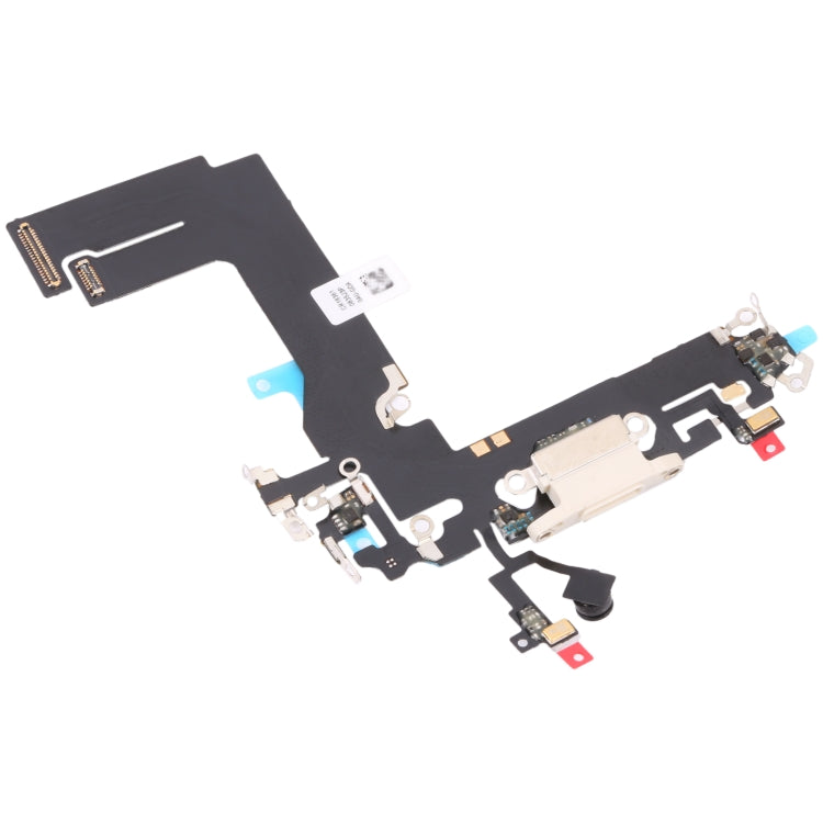 For iPhone 13 mini Charging Port Flex Cable (White) - Repair & Spare Parts by buy2fix | Online Shopping UK | buy2fix