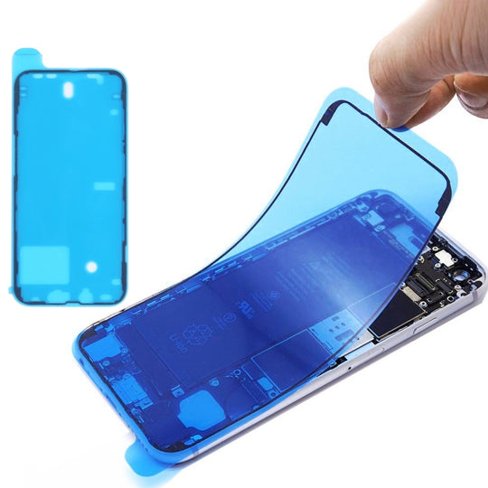 10 Stück LCD-Rahmenblende, wasserdichte Aufkleber für iPhone 13 mini
