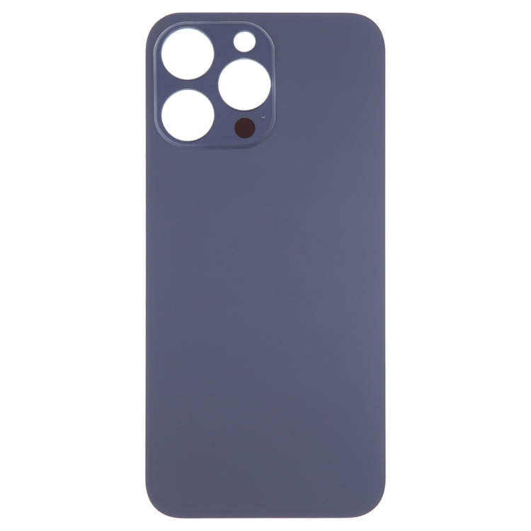 Easy Replacement Big Camera Hole Glass Back Battery Cover for iPhone 14 Pro Max(Purple) - Repair & Spare Parts by buy2fix | Online Shopping UK | buy2fix