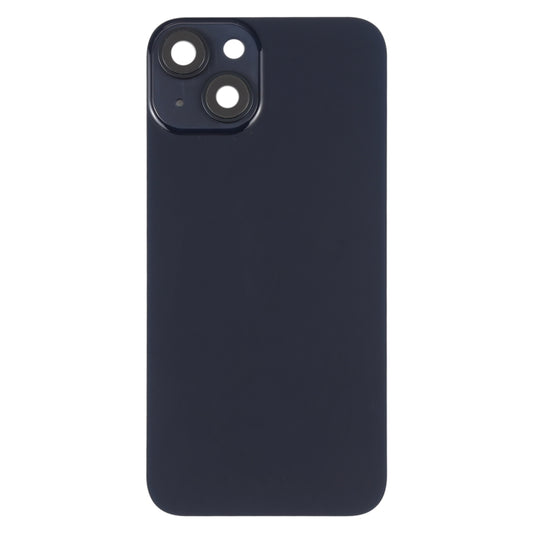 For iPhone 14 Back Housing Cover with Camera Lens(Black) by buy2fix