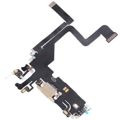 For iPhone 14 Pro Charging Port Flex Cable (Gold) -  by buy2fix | Online Shopping UK | buy2fix