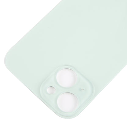 For iPhone 15 Glass Battery Back Cover(Green) -  by buy2fix | Online Shopping UK | buy2fix