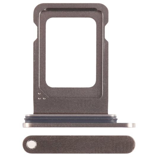 For iPhone 15 Pro SIM Card Tray (Titanium Color) -  by buy2fix | Online Shopping UK | buy2fix