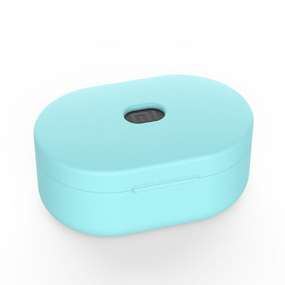 Silicone Charging Box Protective Case for Xiaomi Redmi AirDots / AirDots S / AirDots 2(Mint Green) - Xiaomi Earphone Case by buy2fix | Online Shopping UK | buy2fix