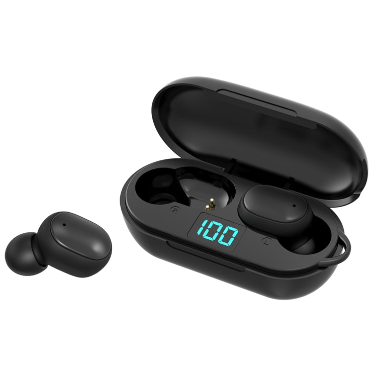 H6 TWS Bluetooth 5.0 Wireless Bluetooth Earphone with Digital Display & Charging Box, Support for Siri & HD Calls - TWS Earphone by buy2fix | Online Shopping UK | buy2fix