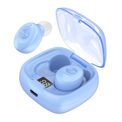 XG-8 TWS Digital Display Touch Bluetooth Earphone with Magnetic Charging Box(Blue) - TWS Earphone by buy2fix | Online Shopping UK | buy2fix