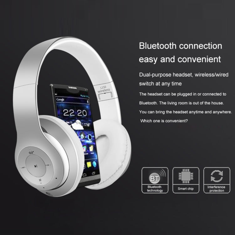 L150 Wireless Bluetooth V5.0 Headset (Black) - Headset & Headphone by buy2fix | Online Shopping UK | buy2fix